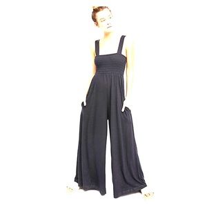 Free People Black Beach Homecoming Jumper New